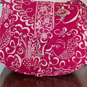 Vera Bradley Pink Paisley Crossover Bag